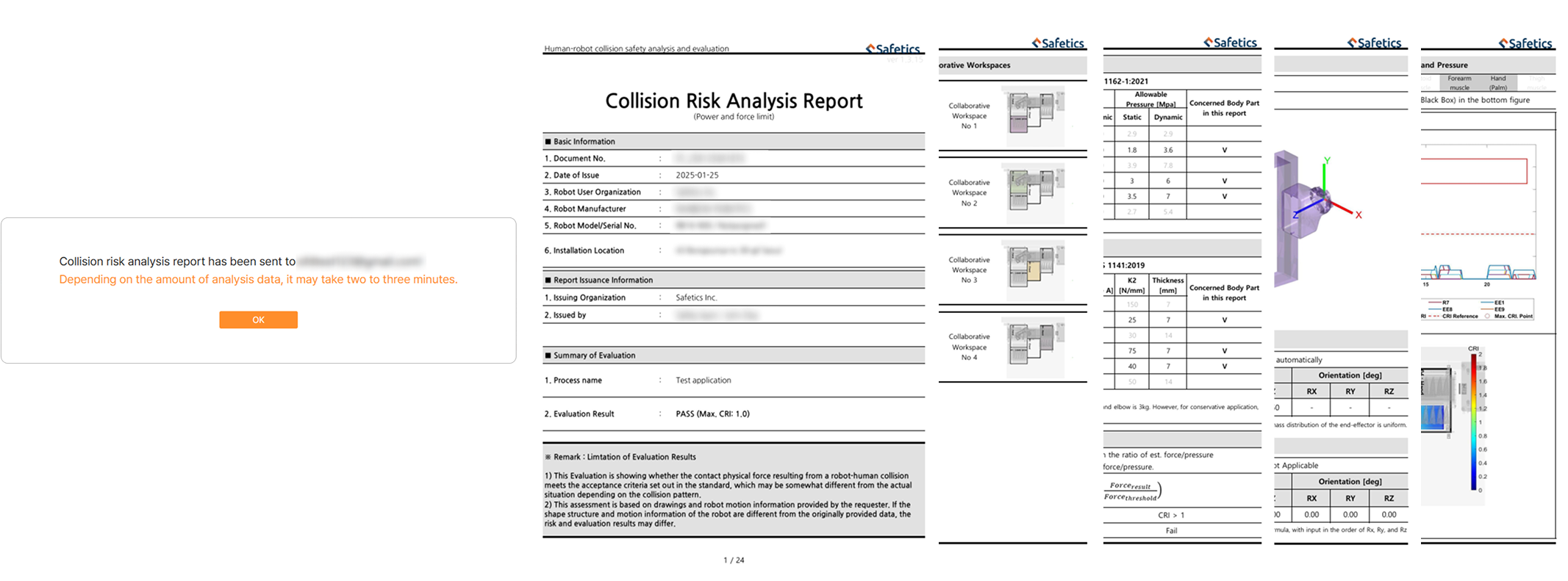 Issuance Confirmation and Sample Report