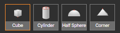 Shapes of collision point
