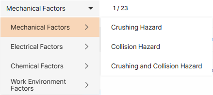 Step 4. Evaluate Risks and Reduction Plans screen