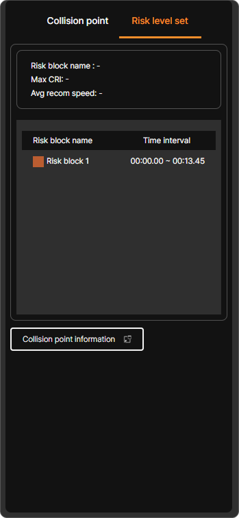 Analysis Result screen