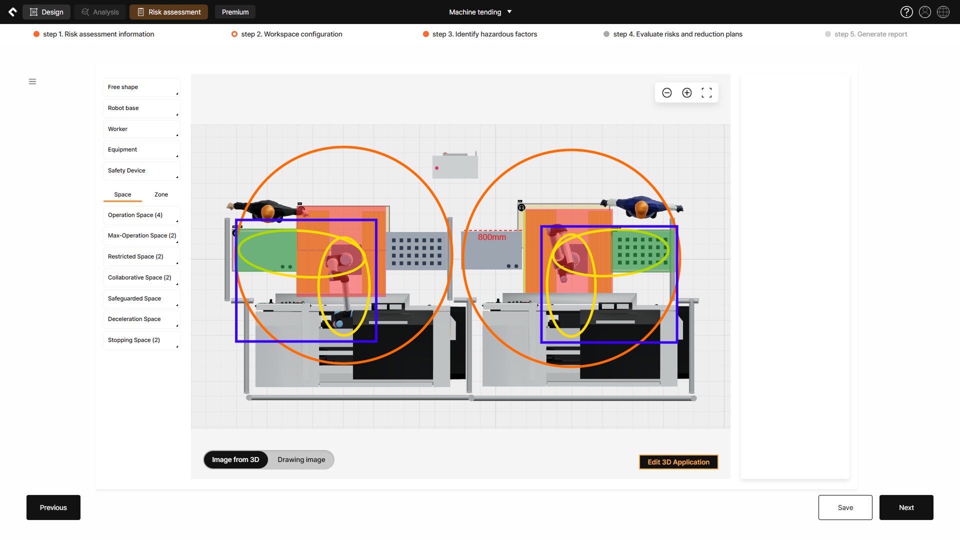 Performing Risk Assessment in SafetyDesigner – Entering Safety Space Information